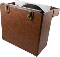 Obal/kufor na LP platne GPO Retro Vinyl Record Kufor na LP platne 1 Brown - 6