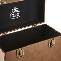 Obal/kufor na LP platne GPO Retro Vinyl Record Kufor na LP platne 1 Brown - 4