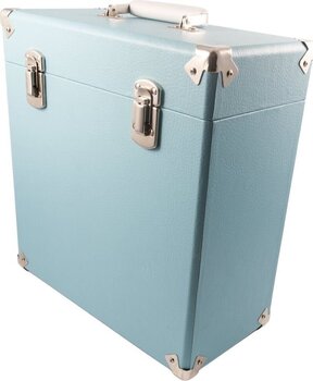Veske/etui til LP-plater GPO Retro Vinyl Record Case Blue - 4