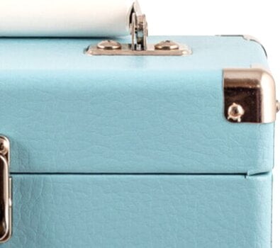 Veske/etui til LP-plater GPO Retro Vinyl Record Case Blue - 5
