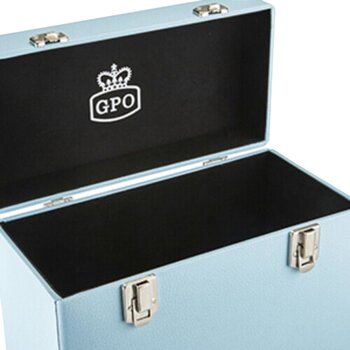 Veske/etui til LP-plater GPO Retro Vinyl Record Case Blue - 6