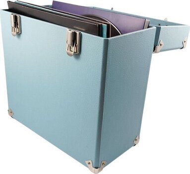 Veske/etui til LP-plater GPO Retro Vinyl Record Case Blue - 8