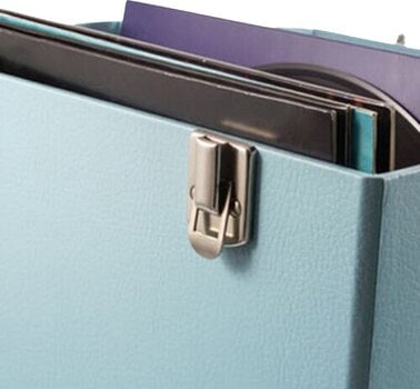 Veske/etui til LP-plater GPO Retro Vinyl Record Case Blue - 9