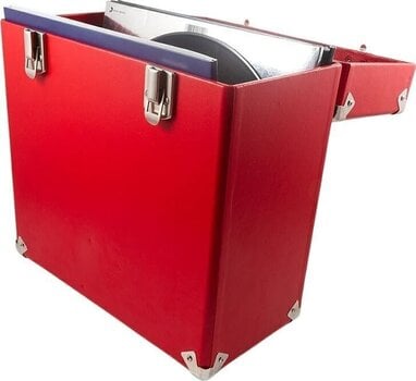 Taske/kuffert til LP-plader GPO Retro GPO-19 Etui til LP-plader 1 Red - 8