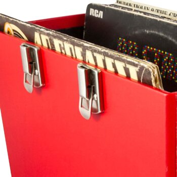 Taske/kuffert til LP-plader GPO Retro GPO-19 Etui til LP-plader 1 Red - 9