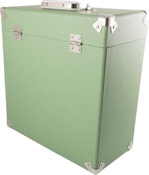 Veske/etui til LP-plater GPO Retro Vinyl Record Case Green - 3