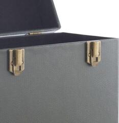 Geantă/husă pentru înregistrări LP GPO Retro GPO71419 Carcasă pentru discuri LP 1 Rustic Green - 4