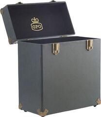 Geantă/husă pentru înregistrări LP GPO Retro GPO71419 Carcasă pentru discuri LP 1 Rustic Green - 3