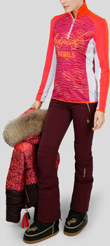 Ски тениска / Суичър Sportalm Floyd Womens Sweater Neon Pink 34 - 2