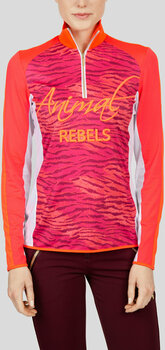 Ski T-shirt /hættetrøje Sportalm Floyd Womens Sweater Neon Pink 34 - 3