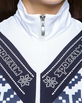 T-shirt/casaco com capuz para esqui Sportalm Seak Womens Sweater Sky Captain 40 - 3
