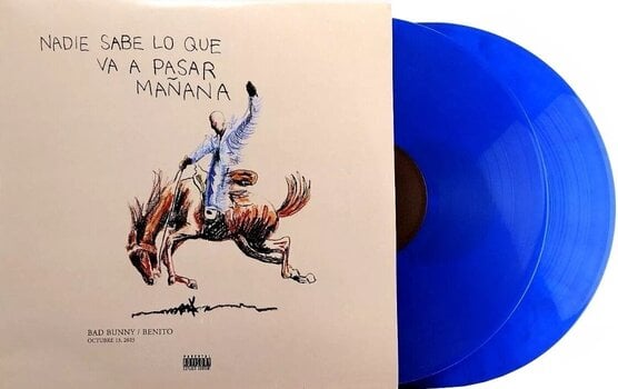 LP ploča Bad Bunny - Nadie Sabe Lo Que Va A Pasar Manana (Metallic Blue Coloured) (2 LP) - 2
