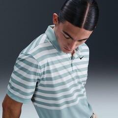 Tricou polo Nike Dri-Fit Victory+ Blocked Mens Ocean Cube/Black - 1