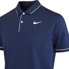 Πουκάμισα Πόλο Nike Dri-Fit Victory+ Novelty Mens Obsidian White/White - 5