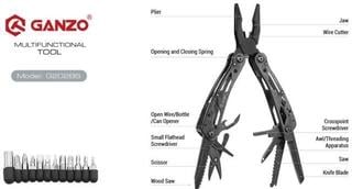 Multitool Ganzo G202B-S Multitool - 4