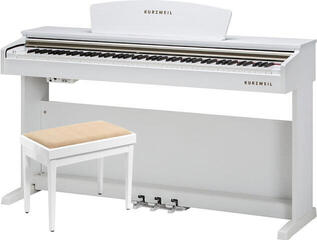 Digitális zongora Kurzweil M90 WH SET Digitális zongora White - 1
