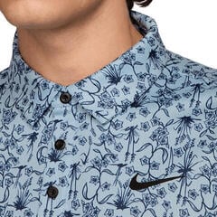 Polo Shirt Nike Dri-Fit Tour POA Print Light Armory Blue/Black - 2
