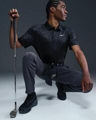 Koszulka Polo Nike Dri-Fit Tour POA Print Anthracite/White - 1