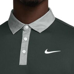 Polo Shirt Nike Dri-Fit Tour Contrast Mens Night Forest/Clay Green/Pale Ivory - 2