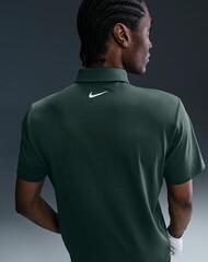 Koszulka Polo Nike Tour Mens Dri-Fit Solid Golf Vintage Green/Pale Ivory - 4