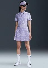 Koszulka Polo Nike Dri-Fit Victory Print Womens Lilac Ice/White - 2