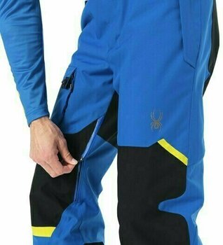 Pantalons de ski Spyder Tordrillo Mens Pant Turkish Sea/Black/Acid XL - 6