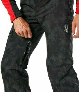Pantalons de ski Spyder Propulsion Men Pant Cloudy Reflective Distress Prt/Black XL - 5