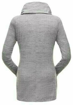 T-shirt de ski / Capuche Spyder Solitude Funnel Neck Alloy/Alloy XS Sweatshirt à capuche - 4