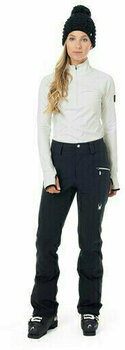 T-shirt/casaco com capuz para esqui Spyder Unyte Womens Zip T-Neck White XS - 2