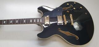 Semi-Acoustic Guitar Sire Larry Carlton H7 Black Semi-Acoustic Guitar (Pre-owned) - 1