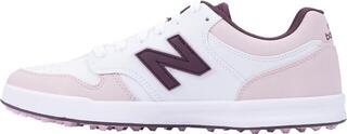 Golfsko til kvinder New Balance 480 Golf SL White/Pink - 1