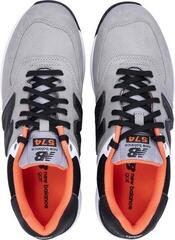 Calçado de golfe para homem New Balance 574 Greens V2 Grey/Black - 3