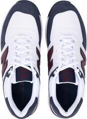 Men's golf shoes New Balance 574 Greens V2 White/Navy/Red - 3