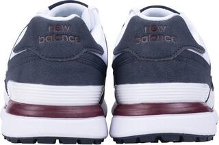 Men's golf shoes New Balance 574 Greens V2 White/Navy/Red - 4