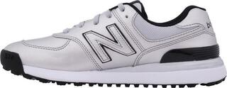 Golfsko til kvinder New Balance 574 Greens V2 Silver - 1