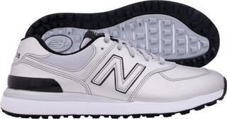 Golfsko til kvinder New Balance 574 Greens V2 Silver - 5
