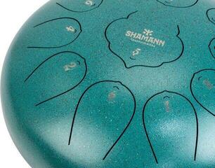 Tongue Drum Shamann 12" 11 Notes D Major Verde Tongue Drum - 3