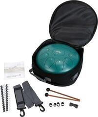 Tongue Drum Shamann 12" 11 Notes D Major Verde Tongue Drum - 5