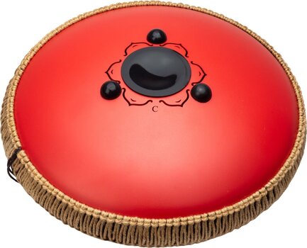 Tongue Drum Shamann 14" 15 Notes C Major Red Tongue Drum - 2