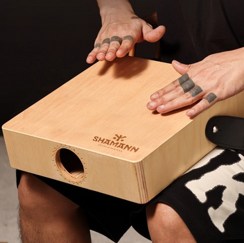 Wood-Cajon Shamann 3 in One Travel Natural Wood-Cajon - 10