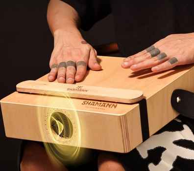 Wood-Cajon Shamann 3 in One Travel Natural Wood-Cajon - 11