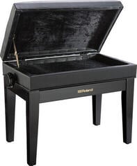 Sgabello per pianoforte in legno Roland RPB-400 Sgabello per pianoforte in legno Polished Ebony - 1