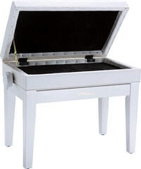 Houten pianokruk Roland RPB-400 Houten pianokruk White - 1