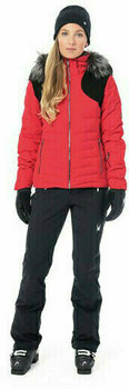 Ski-jas Spyder Falline Real Fur Womens Jacket Hibiscus/Black 6 - 2