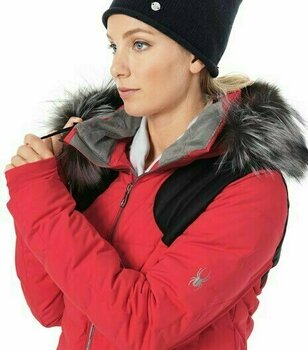 Ski-jas Spyder Falline Real Fur Womens Jacket Hibiscus/Black 6 - 5