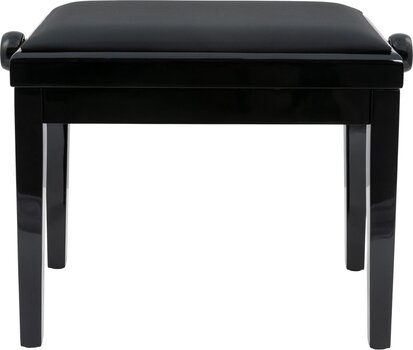 Дървена табуретка за пиано Pianonova HY-PJ023 Дървена табуретка за пиано Black Matte - 3