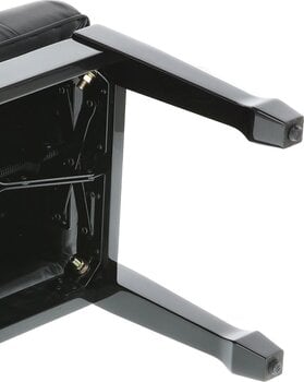 Taburete de piano de madera GEWA Piano Bench Deluxe XL Taburete de piano de madera Black High Polish - 9