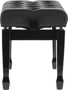 Taburete de piano de madera GEWA Piano Bench Deluxe XL Taburete de piano de madera Black High Polish - 8