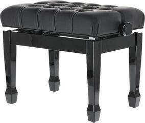 Дървена табуретка за пиано GEWA Piano Bench Deluxe XL Дървена табуретка за пиано Black High Polish - 4
