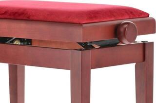 Дървена табуретка за пиано GEWA Piano Bench Deluxe Дървена табуретка за пиано Mahogany - 6